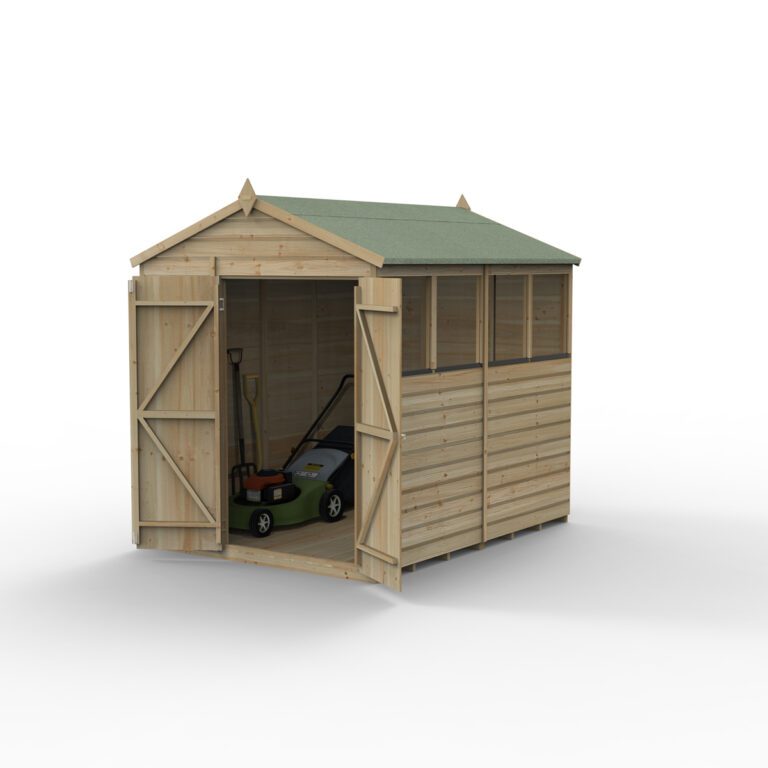 5013053201398 1 Beckwood 6x8 Apex Shed 4 Windows Double Door with Installation 1200.jpg